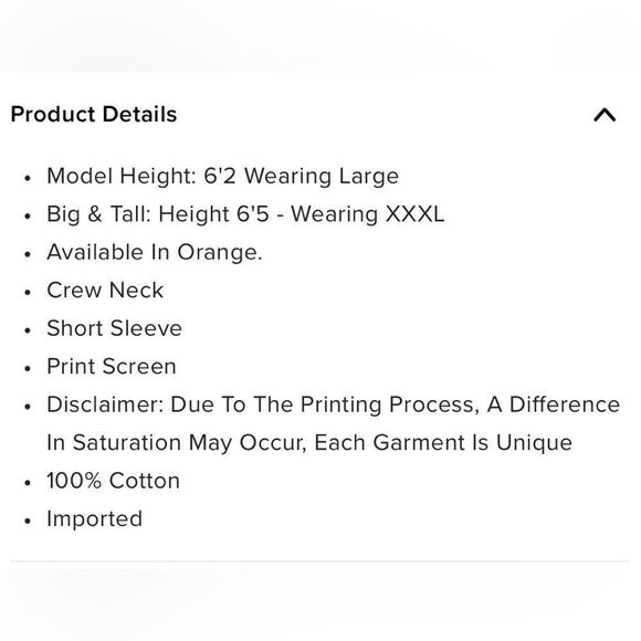 2/$30 Fashion Nova MTV Mushrooms Short Sleeve Tee - Orange - Picture 8 of 8